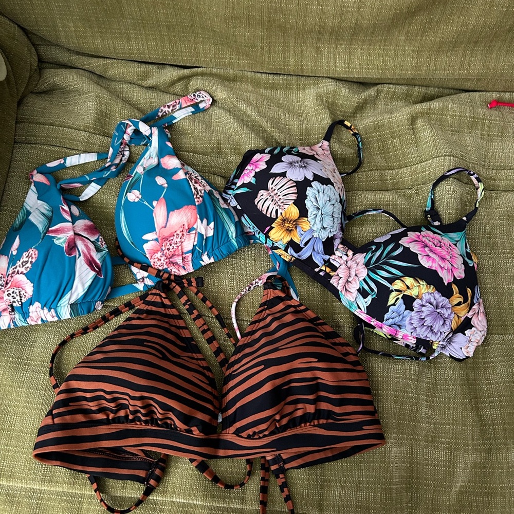 Multiple bikini tops